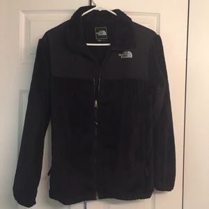 Youth XL black northface fleece jacket